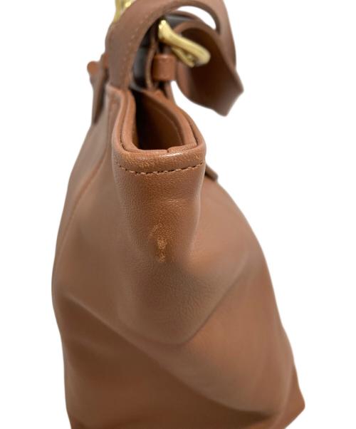 COACH（コーチ）COACH (コーチ) レザーハンドバッグ ブラウンの古着・服飾アイテム