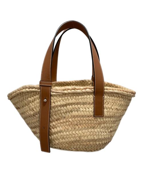 LOEWE（ロエベ）LOEWE (ロエベ) バスケットバッグ スモール ベージュの古着・服飾アイテム