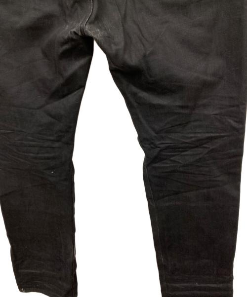 SUPREME（シュプリーム）Supreme (シュプリーム) LEVI'S (リーバイス) レオパード ブラックデニムパンツ ブラック サイズ:W36の古着・服飾アイテム