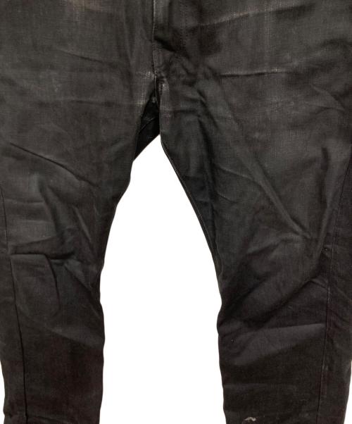 SUPREME（シュプリーム）Supreme (シュプリーム) LEVI'S (リーバイス) レオパード ブラックデニムパンツ ブラック サイズ:W36の古着・服飾アイテム