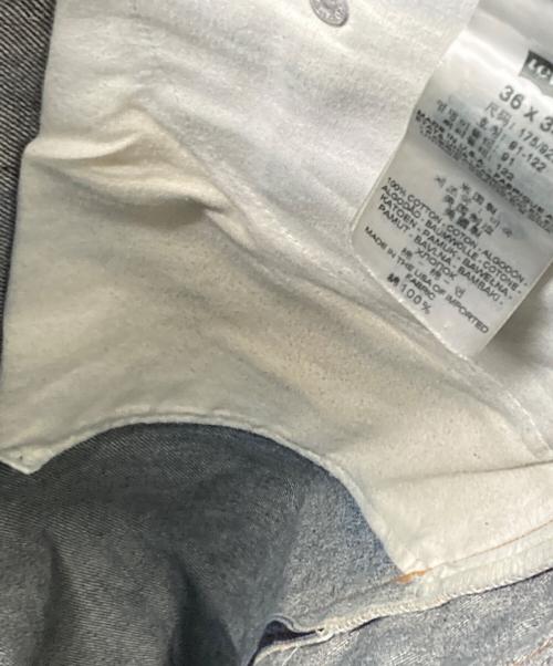 LEVI'S（リーバイス）LEVI'S (リーバイス) Supreme (シュプリーム) スタープリント デニムパンツ インディゴ サイズ:W36の古着・服飾アイテム