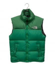 THE NORTH FACE（ザ ノース フェイス）の古着「ヌプシダウンベスト」｜グリーン