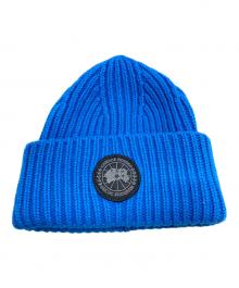 CANADA GOOSE（カナダグース）の古着「ARCTIC DISC TOQUE ECO-CASHMERE」｜ブルー