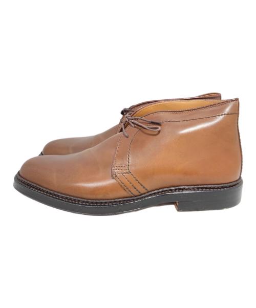 Alden（オールデン）Alden (オールデン) ウイスキーコードバンチャッカーブーツ ブラウン サイズ:７1/2E バリーラストの古着・服飾アイテム