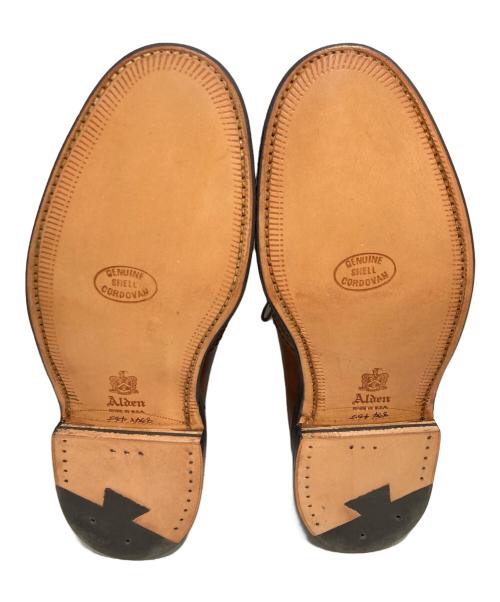 Alden（オールデン）Alden (オールデン) ウイスキーコードバンチャッカーブーツ ブラウン サイズ:７1/2E バリーラストの古着・服飾アイテム