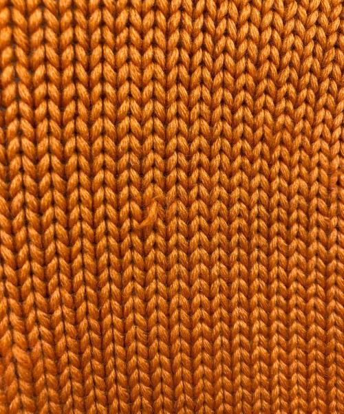 LOWE&CAMPBELL（ルーヴェ＆キャンベル）LOWE&CAMPBELL (ルーヴェ＆キャンベル) レタードニット オレンジ サイズ:表記なしの古着・服飾アイテム