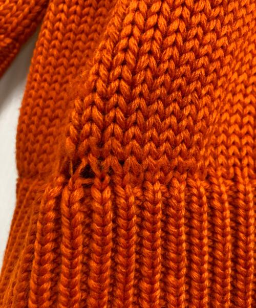 LOWE&CAMPBELL（ルーヴェ＆キャンベル）LOWE&CAMPBELL (ルーヴェ＆キャンベル) レタードニット オレンジ サイズ:表記なしの古着・服飾アイテム