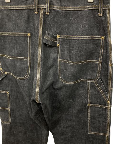 master-piece（マスターピース）master-piece (マスターピース) ダブルニーパンツ インディゴ サイズ:Mの古着・服飾アイテム