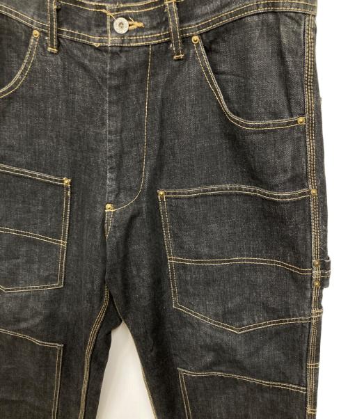 master-piece（マスターピース）master-piece (マスターピース) ダブルニーパンツ インディゴ サイズ:Mの古着・服飾アイテム