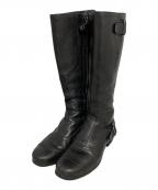 MIU MIUミュウミュウ）の古着「ロングブーツ」｜ブラック