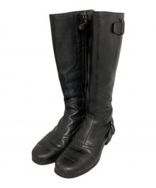 MIU MIU（ミュウミュウ）の古着「ロングブーツ」｜ブラック