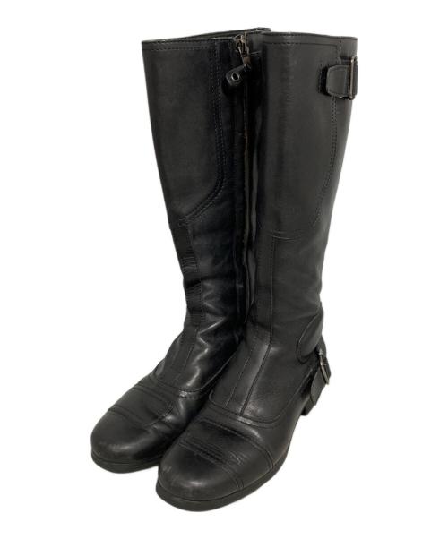 MIU MIU（ミュウミュウ）MIU MIU (ミュウミュウ) ロングブーツ ブラック サイズ:36の古着・服飾アイテム