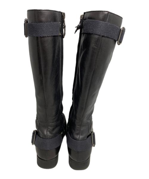 MIU MIU（ミュウミュウ）MIU MIU (ミュウミュウ) ロングブーツ ブラック サイズ:36の古着・服飾アイテム