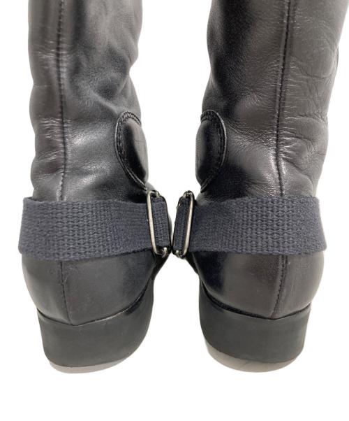 MIU MIU（ミュウミュウ）MIU MIU (ミュウミュウ) ロングブーツ ブラック サイズ:36の古着・服飾アイテム