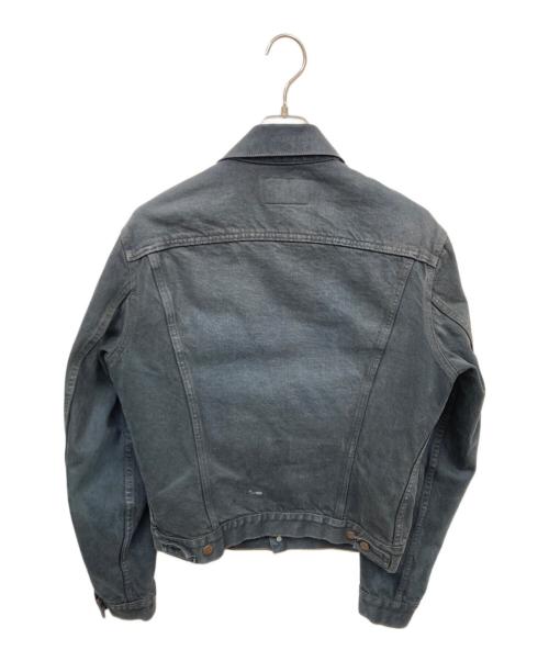 LEVI'S（リーバイス）LEVI'S (リーバイス) 後染めデニムジャケット ブラック サイズ:-の古着・服飾アイテム