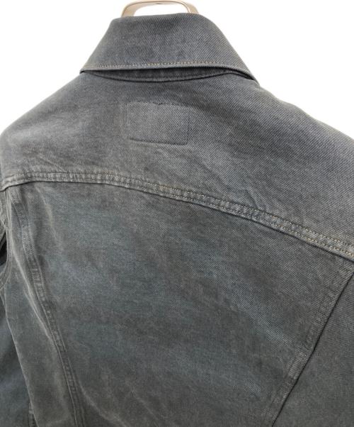 LEVI'S（リーバイス）LEVI'S (リーバイス) 後染めデニムジャケット ブラック サイズ:-の古着・服飾アイテム