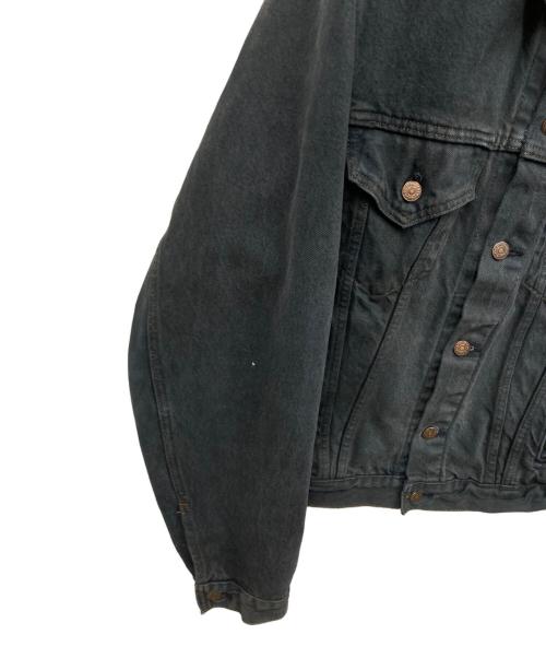 LEVI'S（リーバイス）LEVI'S (リーバイス) 後染めデニムジャケット ブラック サイズ:-の古着・服飾アイテム