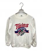 Championチャンピオン）の古着「80s ラグランスウェット」｜ホワイト