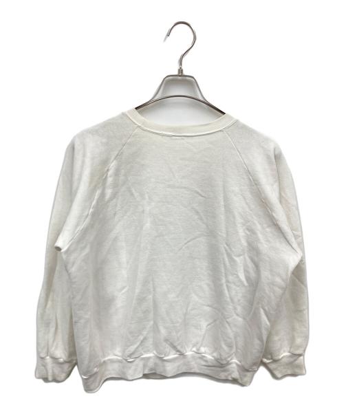 Champion（チャンピオン）Champion (チャンピオン) 80s ラグランスウェット ホワイト サイズ:XLの古着・服飾アイテム