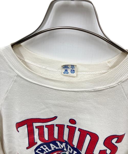 Champion（チャンピオン）Champion (チャンピオン) 80s ラグランスウェット ホワイト サイズ:XLの古着・服飾アイテム