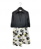 kay meケイミー）の古着「切替ワンピース」｜ブラック