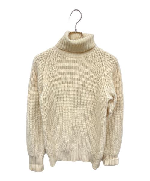 N.HOOLYWOOD（エヌ ハリウッド）N.HOOLYWOOD (エヌ ハリウッド) タートルネックニット アイボリー サイズ:Sの古着・服飾アイテム
