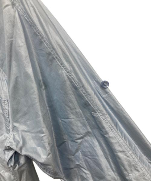 VERSACE（ヴェルサーチェ）VERSACE (ヴェルサーチェ) ナイロンポリエステルシャツ スカイブルー サイズ:48の古着・服飾アイテム