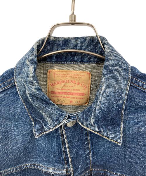WAREHOUSE（ウエアハウス）WAREHOUSE (ウエアハウス) 2nd デニムジャケット インディゴ サイズ:38の古着・服飾アイテム