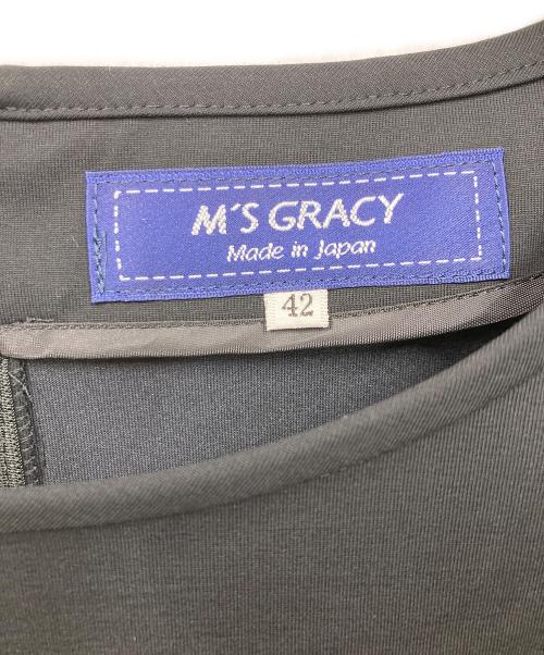 M'S GRACY（エムズグレイシー）M'S GRACY (エムズグレイシー) ワンピース ブラック サイズ:42 未使用品の古着・服飾アイテム