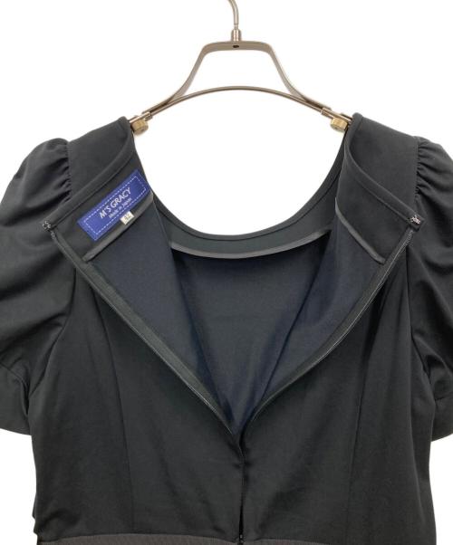 M'S GRACY（エムズグレイシー）M'S GRACY (エムズグレイシー) ワンピース ブラック サイズ:42 未使用品の古着・服飾アイテム