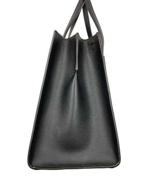 COACH（コーチ）COACH (コーチ) チャーリー シグネチャー ハンドバッグ ブラックの古着・服飾アイテム