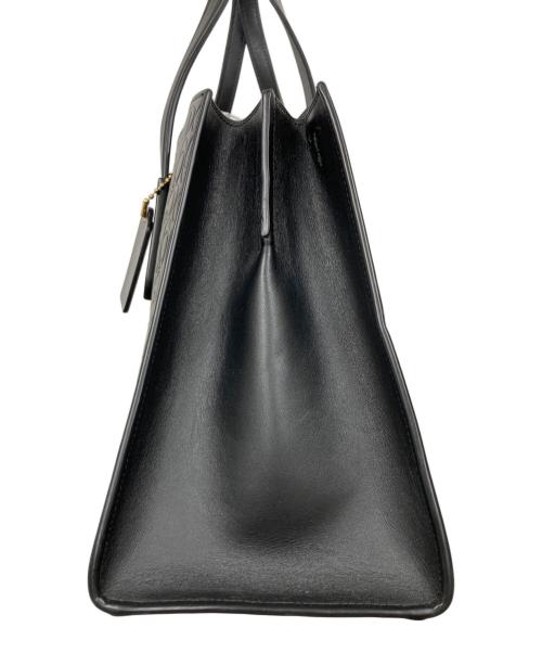 COACH（コーチ）COACH (コーチ) チャーリー シグネチャー ハンドバッグ ブラックの古着・服飾アイテム