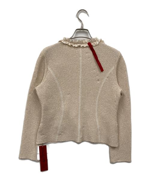 NOKO OHNO（ノコ オーノ）NOKO OHNO (ノコ オーノ) コサージュ付きブラウス ベージュ サイズ:42 未使用品の古着・服飾アイテム