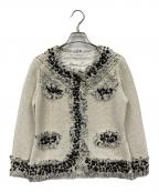 NOKO OHNOノコ オーノ）の古着「ノーカラージャケット」｜ベージュ