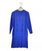 Christian Dior PRET-A-PORTERクリスチャンディオールプレタポルテ）の古着「ワンピース」｜ブルー