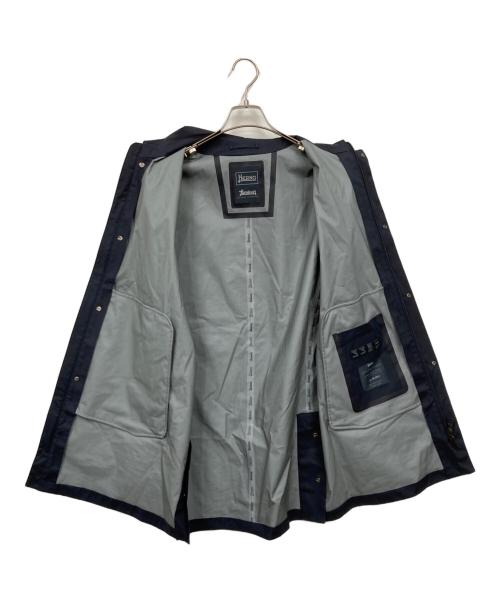 HERNO（ヘルノ）HERNO (ヘルノ) ラミナー ステンカラーコート ネイビー サイズ:48の古着・服飾アイテム