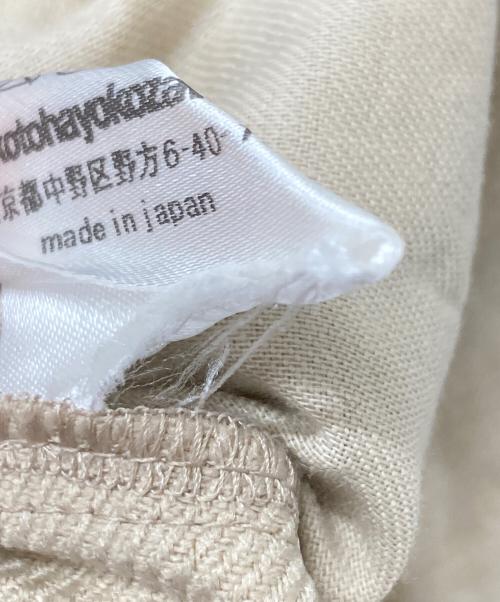 todo kotohayokozawa（トゥードゥー コトハヨコザワ）todo kotohayokozawa (トゥードゥー コトハヨコザワ) プリーツパンツ ベージュ サイズ:-の古着・服飾アイテム