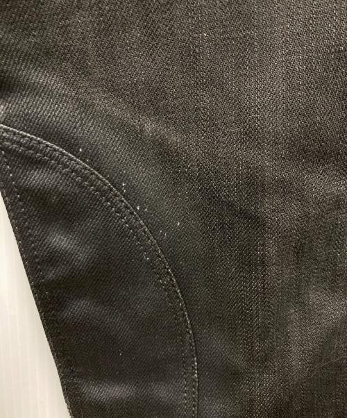 PRADA（プラダ）PRADA (プラダ) コーティングデニムパンツ ブラック サイズ:46の古着・服飾アイテム