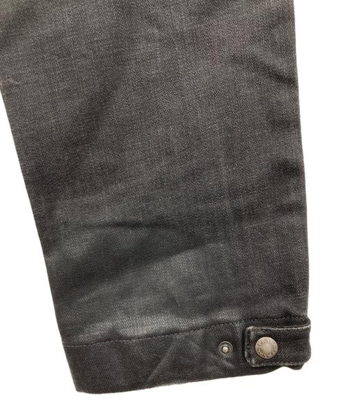 PRADA（プラダ）PRADA (プラダ) コーティングデニムパンツ ブラック サイズ:46の古着・服飾アイテム