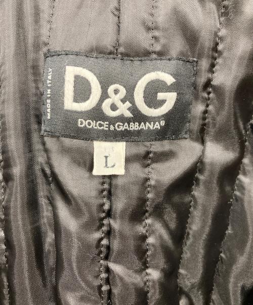 DOLCE & GABBANA（ドルチェ＆ガッバーナ）DOLCE & GABBANA (ドルチェ＆ガッバーナ) ブルゾン ブラック サイズ:Lの古着・服飾アイテム