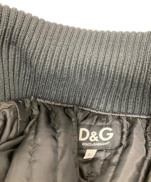 DOLCE & GABBANA（ドルチェ＆ガッバーナ）DOLCE & GABBANA (ドルチェ＆ガッバーナ) ブルゾン ブラック サイズ:Lの古着・服飾アイテム