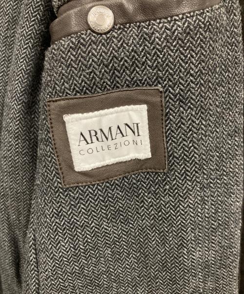 ARMANI COLLEZIONI（アルマーニ コレツィオーニ）ARMANI COLLEZIONI (アルマーニ コレツィオーニ) ジャケット ブラウン サイズ:表記無しの古着・服飾アイテム