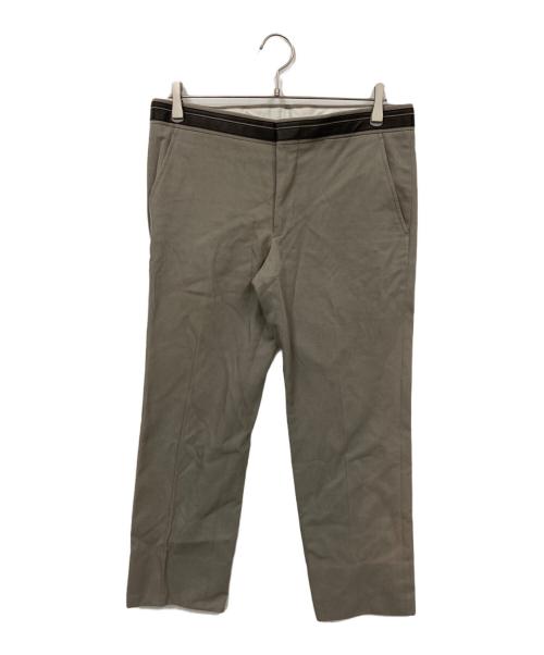 HERMES（エルメス）HERMES (エルメス) スラックス グレー サイズ:表記なしの古着・服飾アイテム