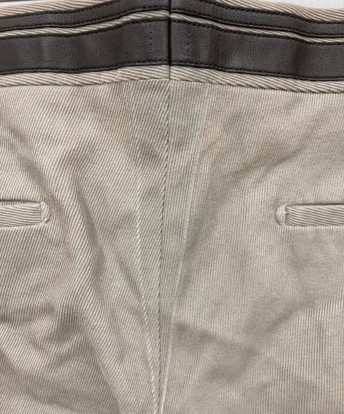 HERMES（エルメス）HERMES (エルメス) スラックス グレー サイズ:表記なしの古着・服飾アイテム
