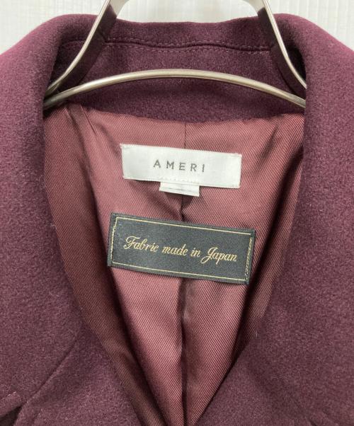 Ameri（アメリ）Ameri (アメリ) ダブルコート レッド サイズ:Mの古着・服飾アイテム