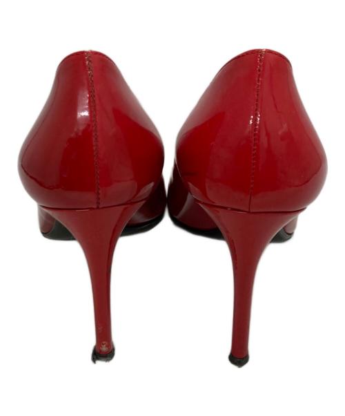 PRADA（プラダ）PRADA (プラダ) パンプス レッド サイズ:40の古着・服飾アイテム