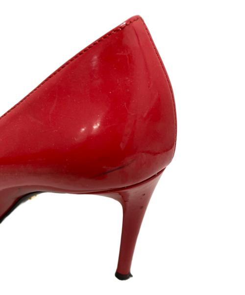 PRADA（プラダ）PRADA (プラダ) パンプス レッド サイズ:40の古着・服飾アイテム