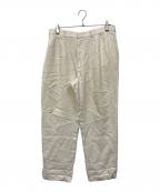 POLO RALPH LAURENポロ・ラルフローレン）の古着「リネンパンツ」｜アイボリー