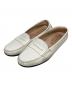 TOD'S（トッズ）の古着「ドライビングシューズ」｜ホワイト