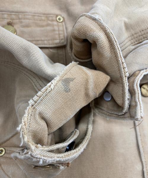 CarHartt（カーハート）CarHartt (カーハート) カバーオール ブラウン サイズ:印字消えにより不明の古着・服飾アイテム